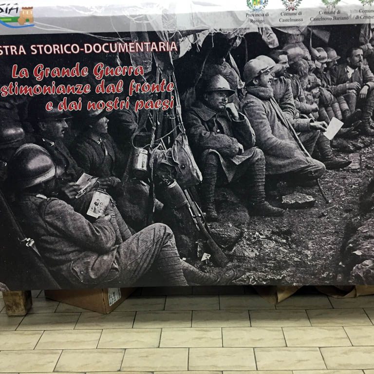 La Grande Guerra testimonianze dal fronte e dai nostri paesi - Mostra