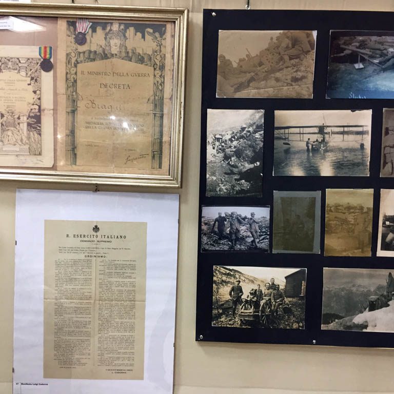 La Grande Guerra testimonianze dal fronte e dai nostri paesi - Mostra