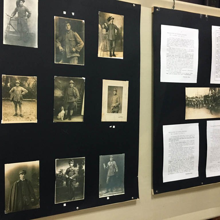La Grande Guerra testimonianze dal fronte e dai nostri paesi - Mostra