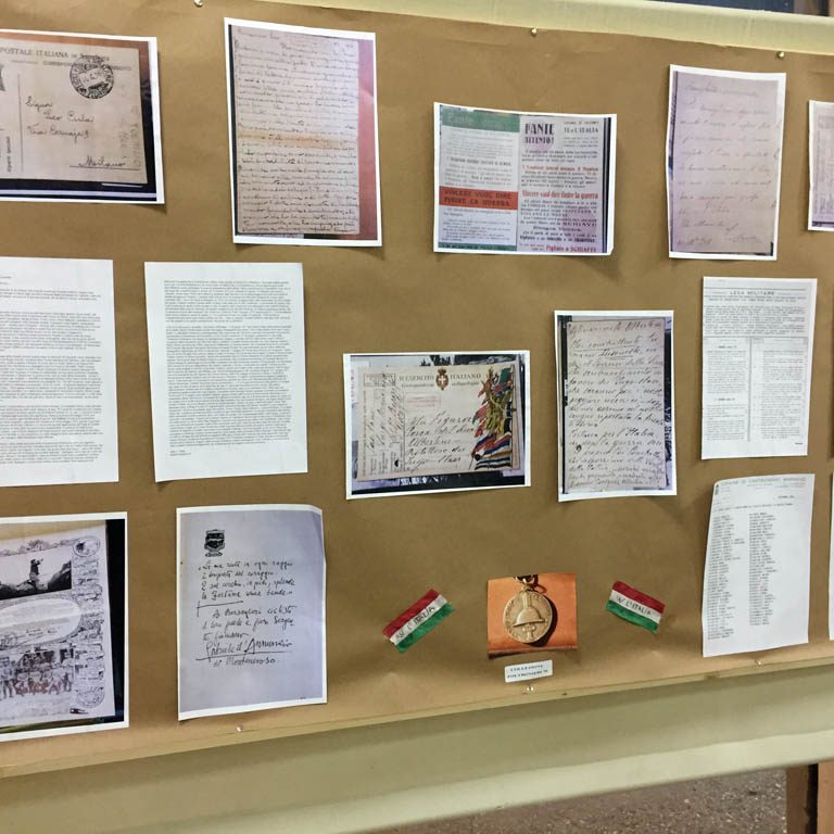 La Grande Guerra testimonianze dal fronte e dai nostri paesi - Mostra