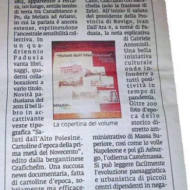 Le vecchie cartoline raccontano la storia dell'Alto Polesine