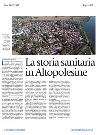 La storia sanitaria in Altopolesine