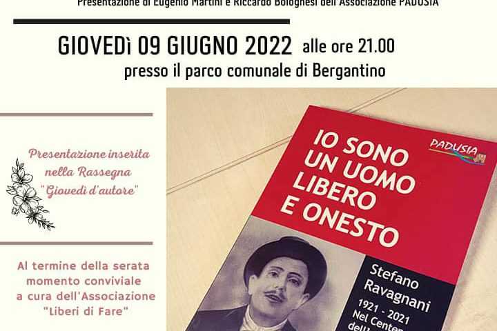 Il sesto Quaderno di Padusia presentato in biblioteca a BERGANTINO il 9 giugno 2022